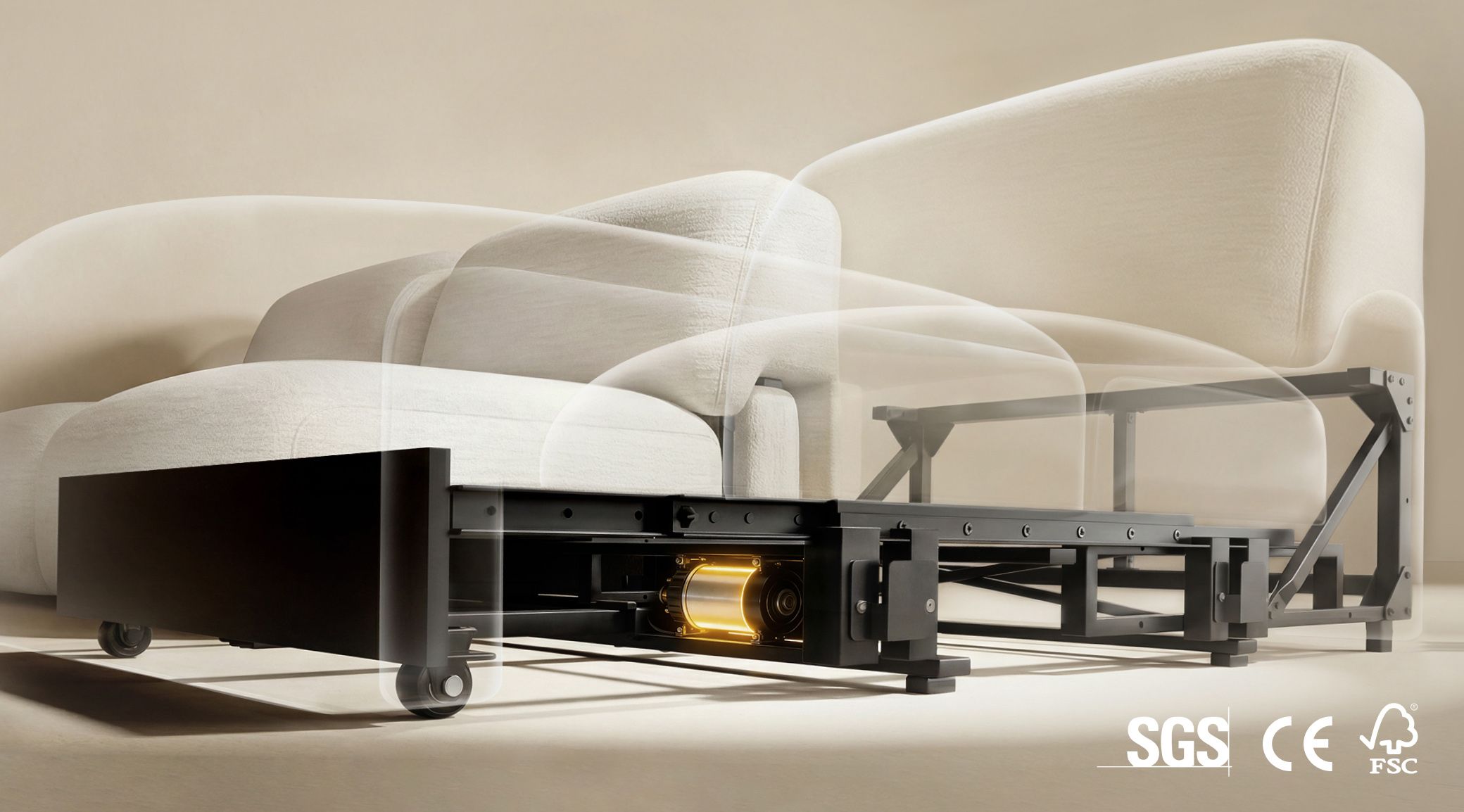 Whisper-Smooth & Ultra-Quiet Motor