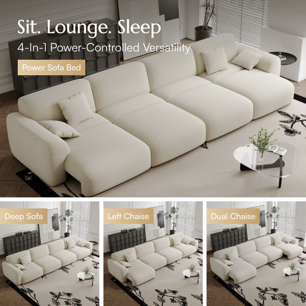 Apartment Dark Gray Chenille Fabric Power Reclining Sofas