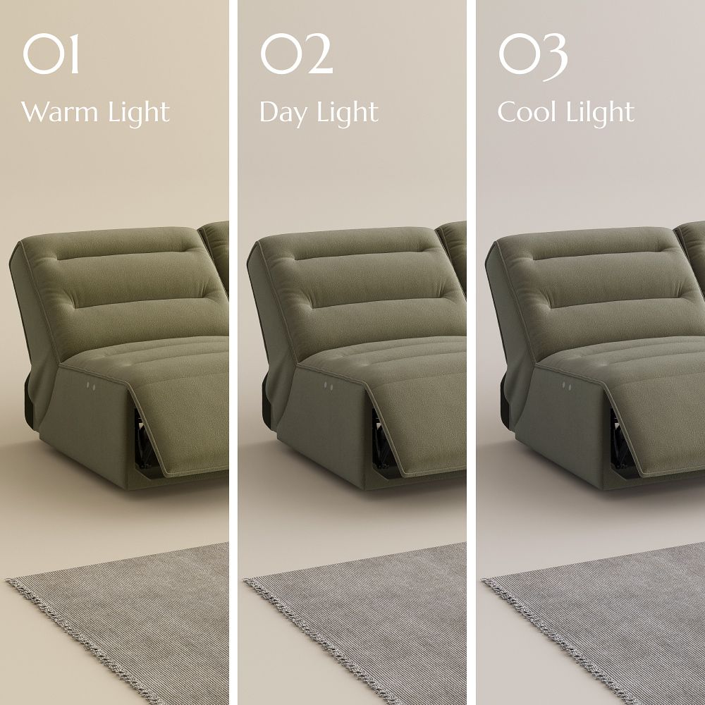 Power Reclining Sofas Green Pet-Friendly Fabric Power Reclining Sofas