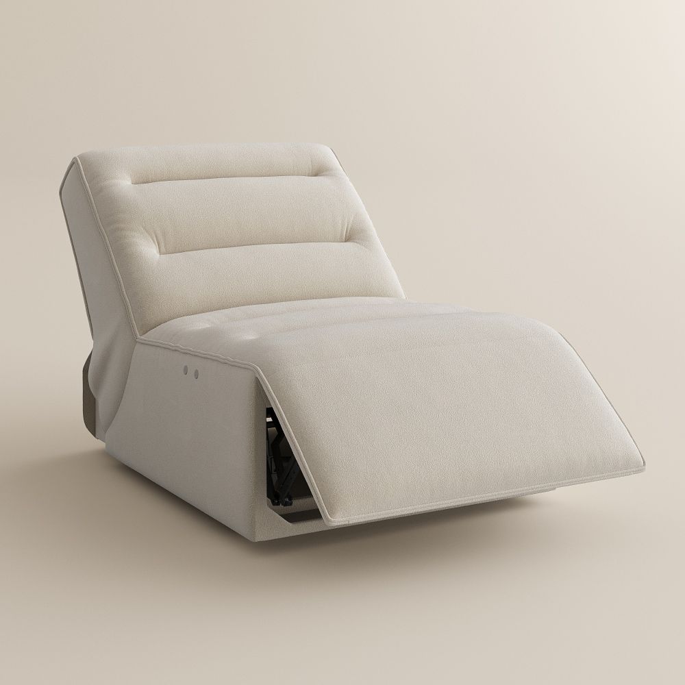 Office Khaki Pet-Friendly Fabric Power Reclining Sofas