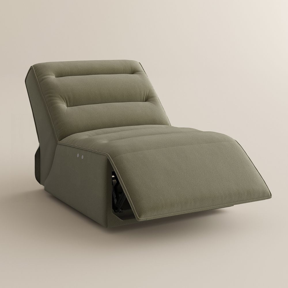 Fully Assembled Green Pet-Friendly Fabric Power Reclining Sofas