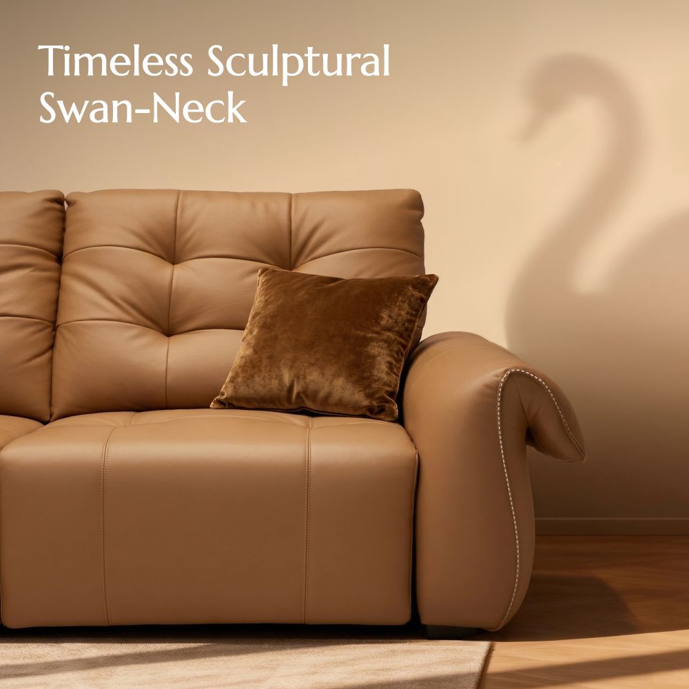 Brown Top Grain Leather Power Reclining Sofas