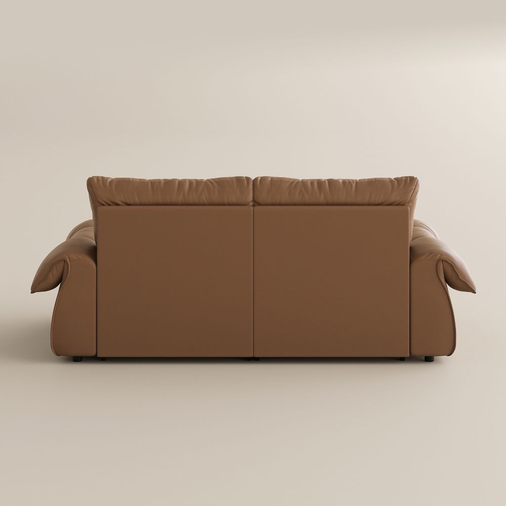 Brown Top Grain Leather Power Reclining Sofas