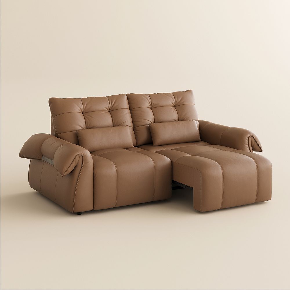 Brown Top Grain Leather Power Reclining Sofas