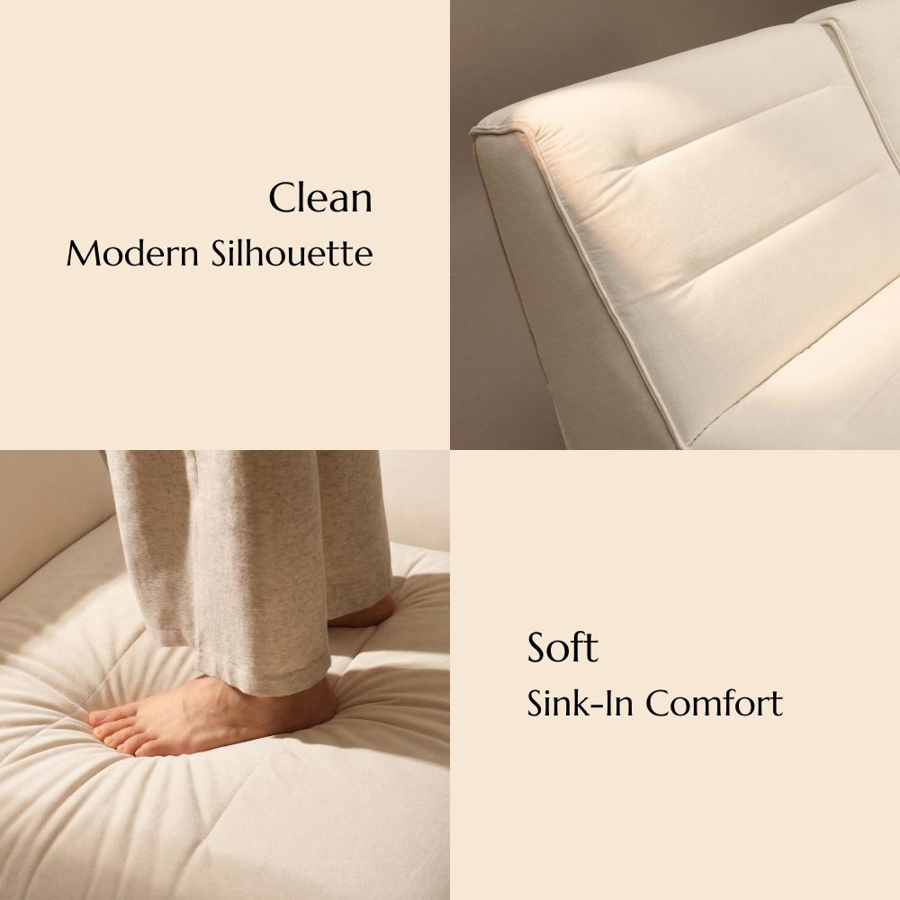 Fully Assembled Khaki Pet-Friendly Fabric Power Reclining Sofas