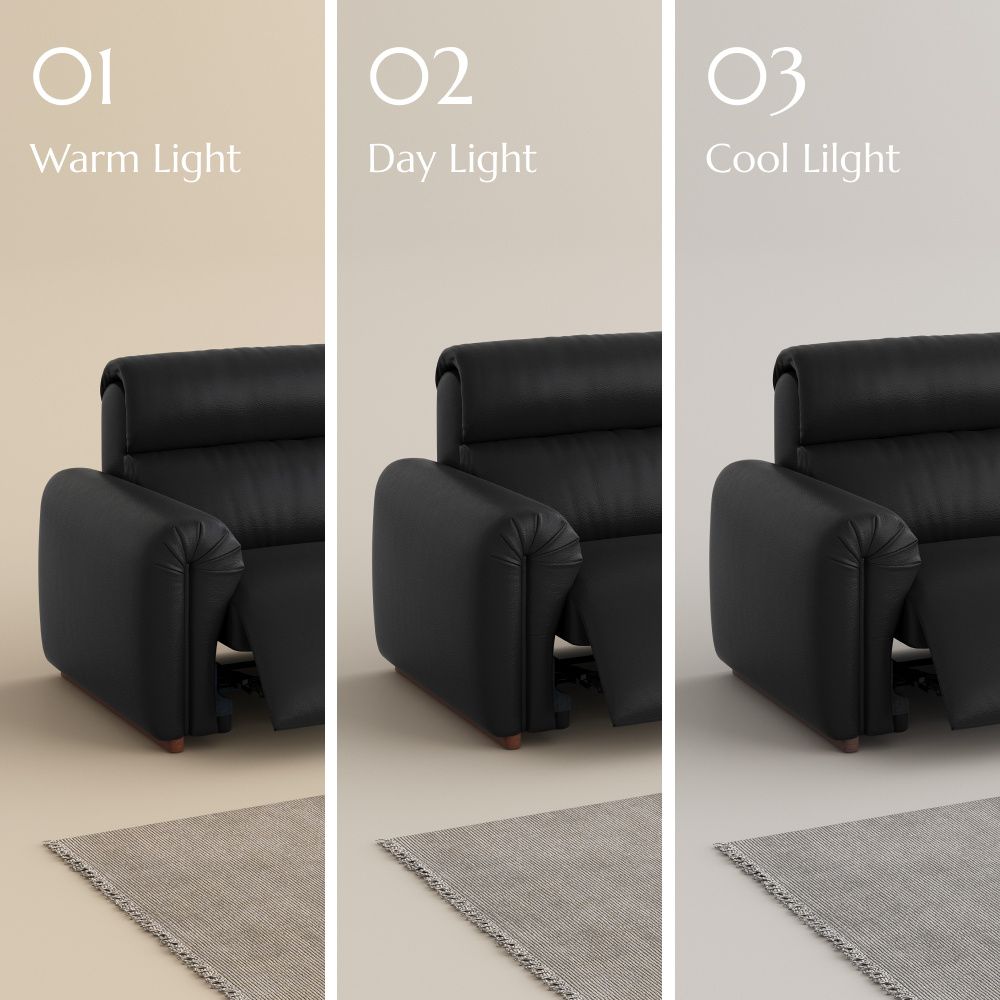 Black Fully Reclining Loveseat Smart Furniture