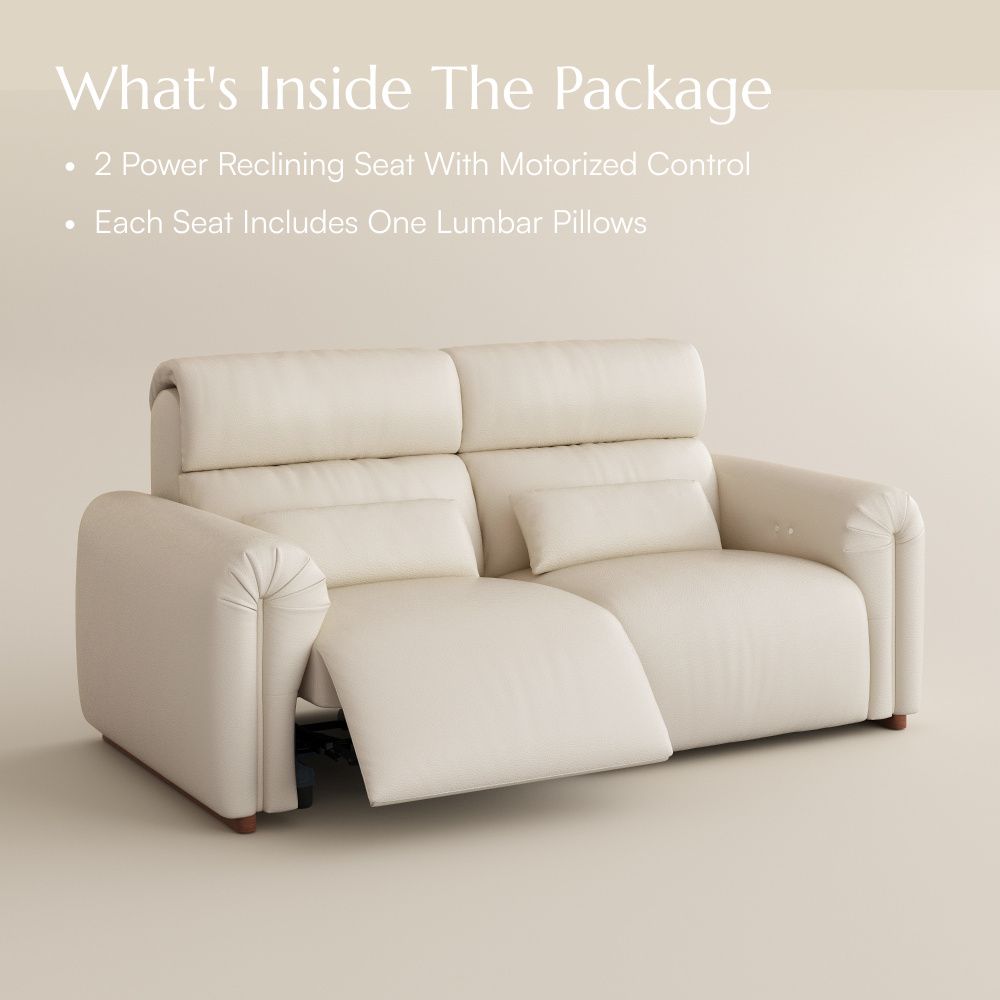 Beiage Fully Reclining Loveseat Smart Furniture
