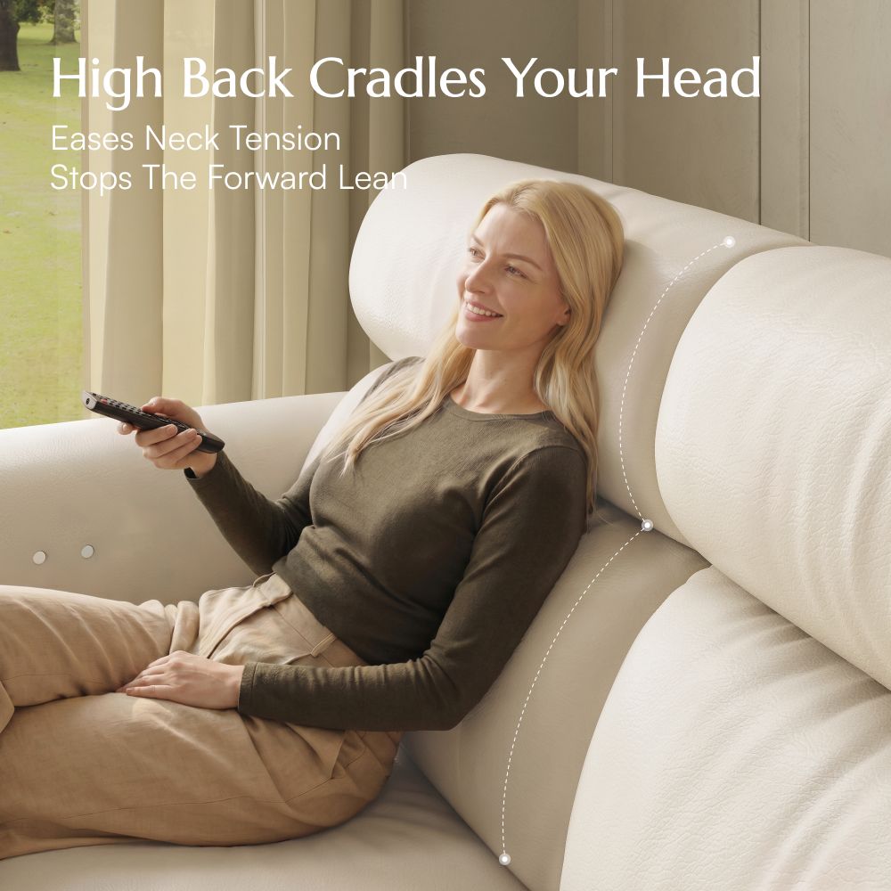 High-Back Ergonomic Electric Sofa