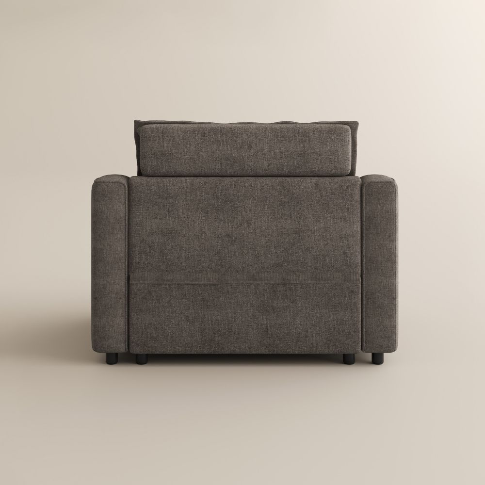 Very Relaxed Khaki Velvet Recliners