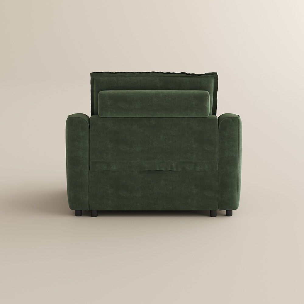 Recliner Green Pet-Friendly Fabric Recliners