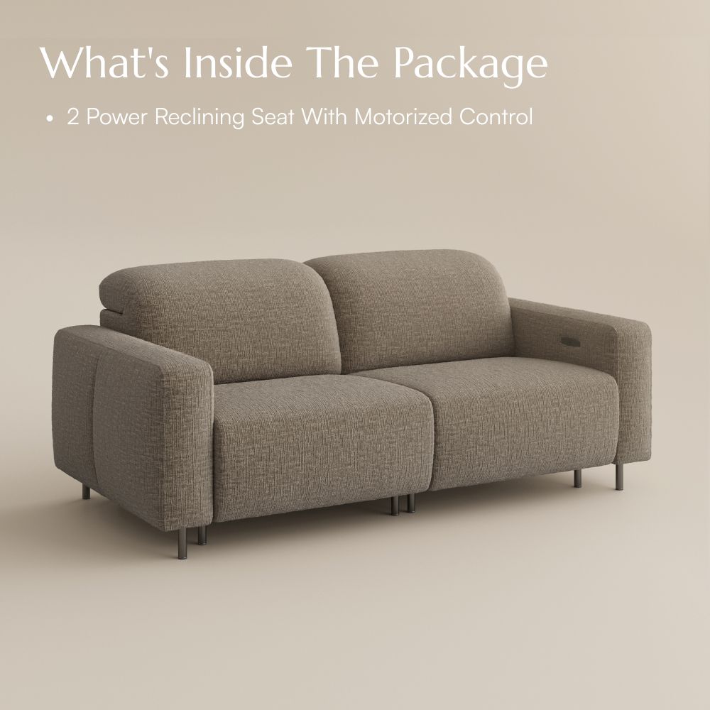 Khaki Chenille Fabric Smart Furniture