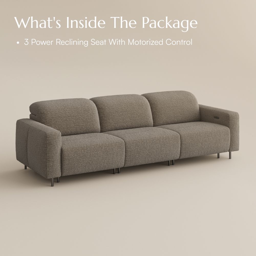 Khaki Chenille Fabric Smart Furniture