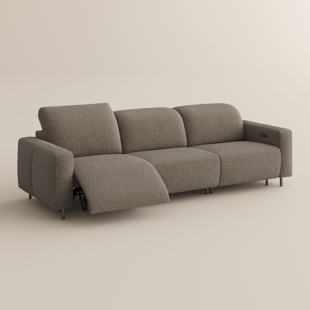 Sofas & Loveseats Khaki Chenille Fabric Smart Furniture
