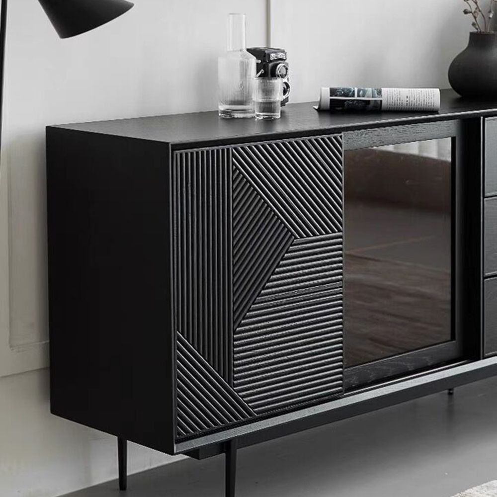 Partly Assemble Black Sideboards & Buffets