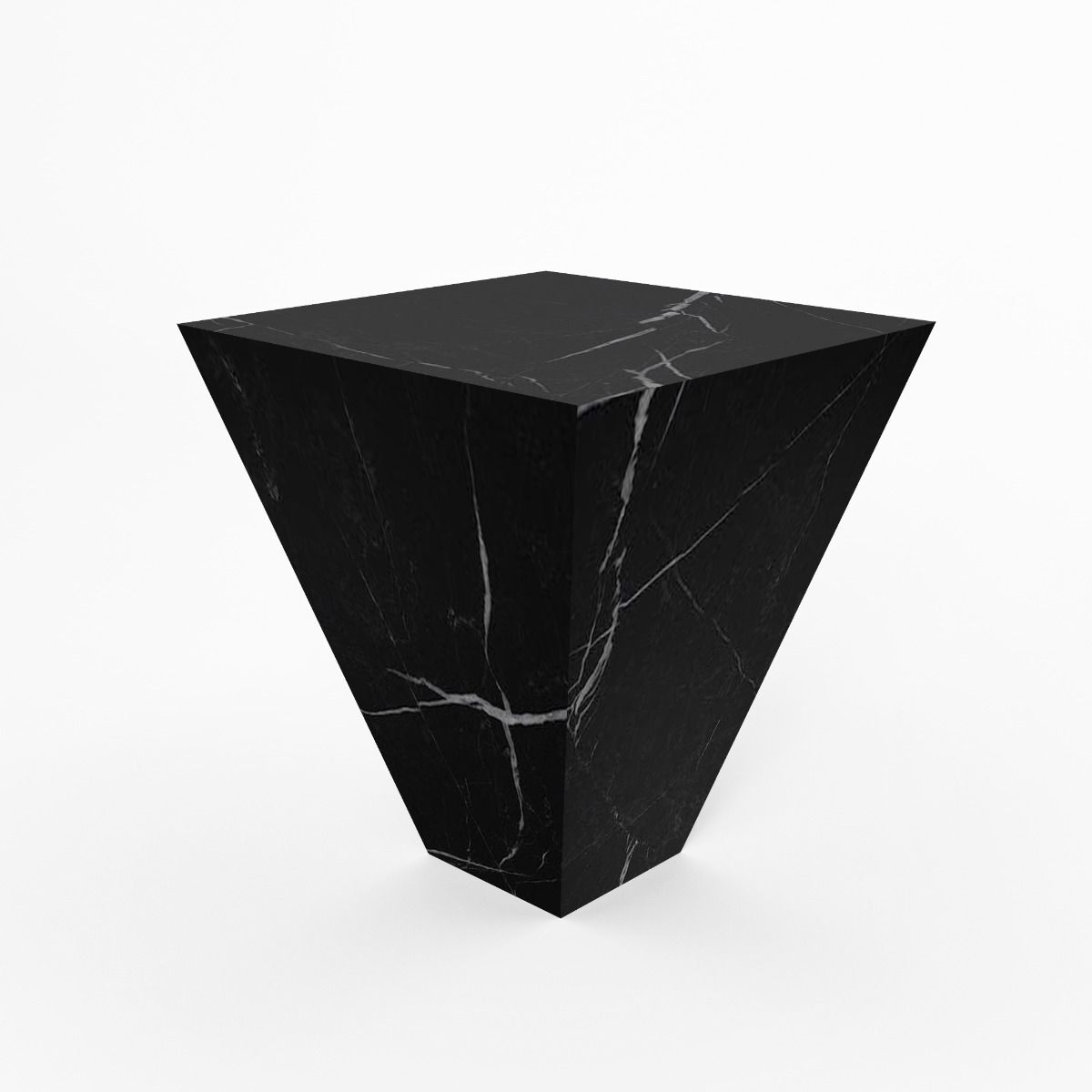 Black Sintered Stone End & Side Tables