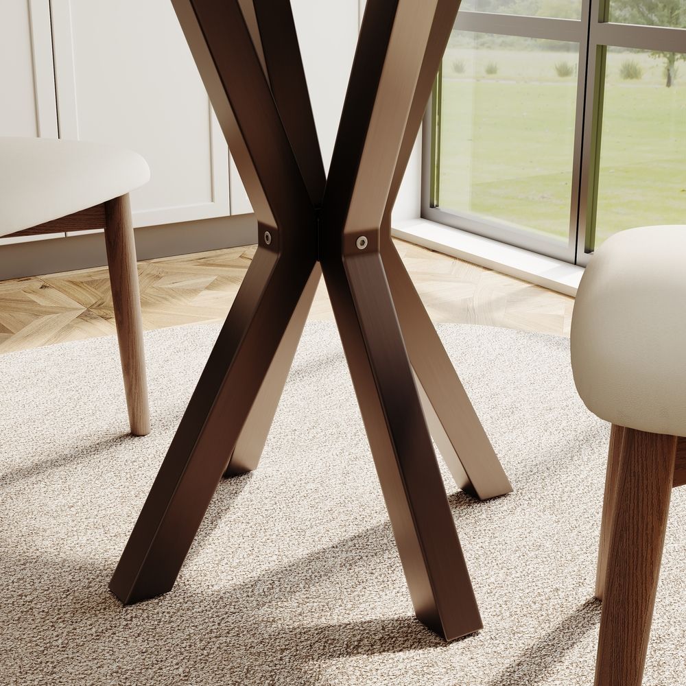 Pandora Glossy Sintered Stone Small Bar & Bistro Tables