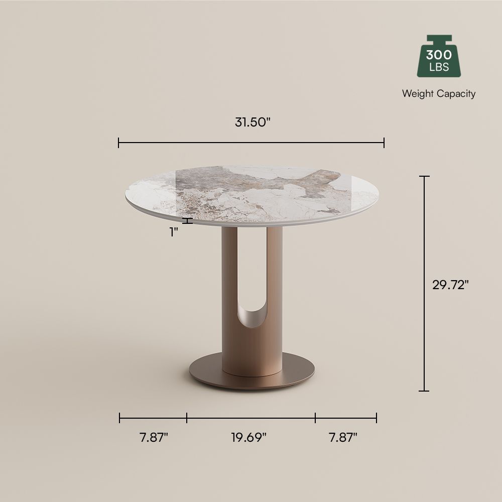 Glossy Sintered Stone Pandora Glossy Sintered Stone Small Bar & Bistro Tables