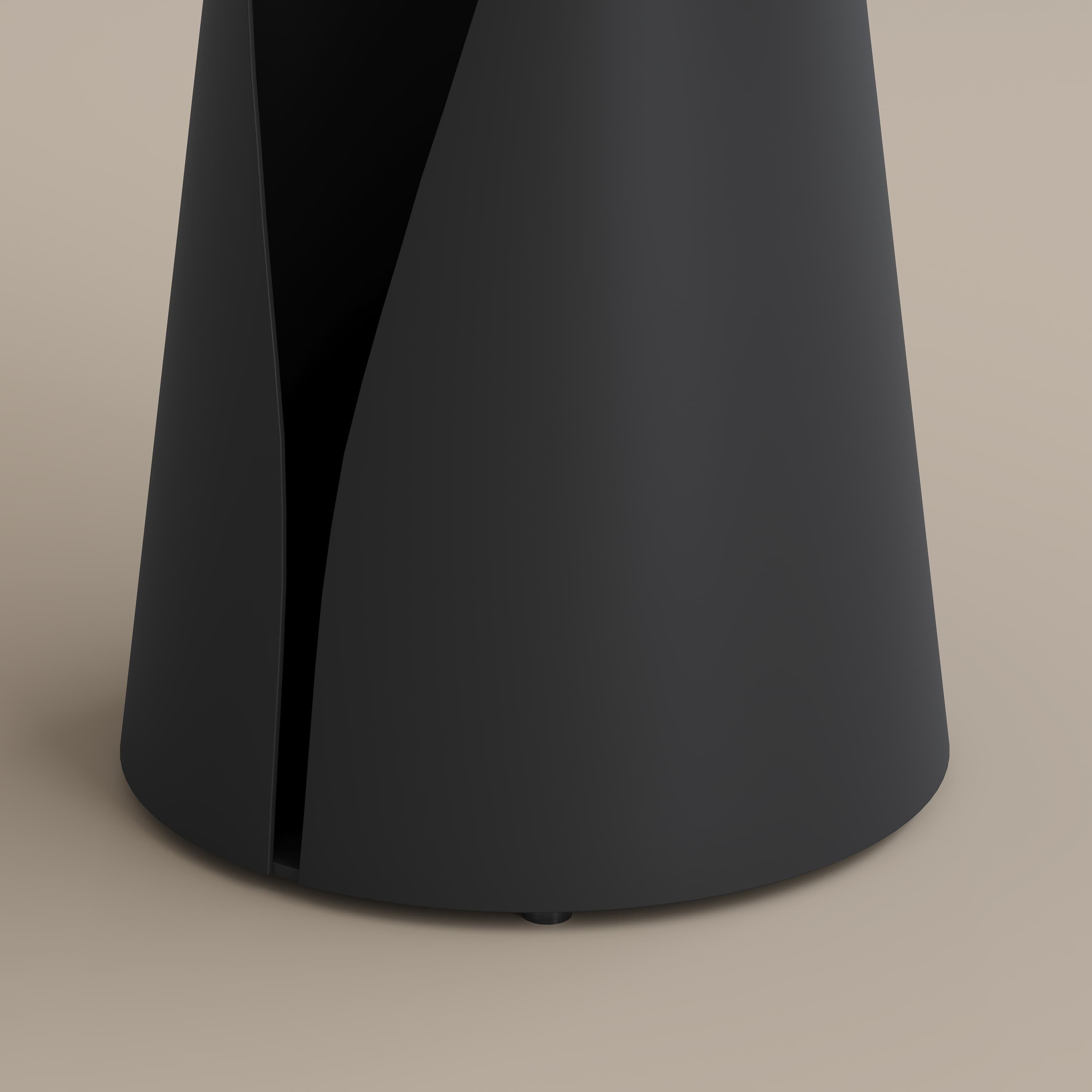 Kitchen White Glossy Sintered Stone Small Bar & Bistro Tables