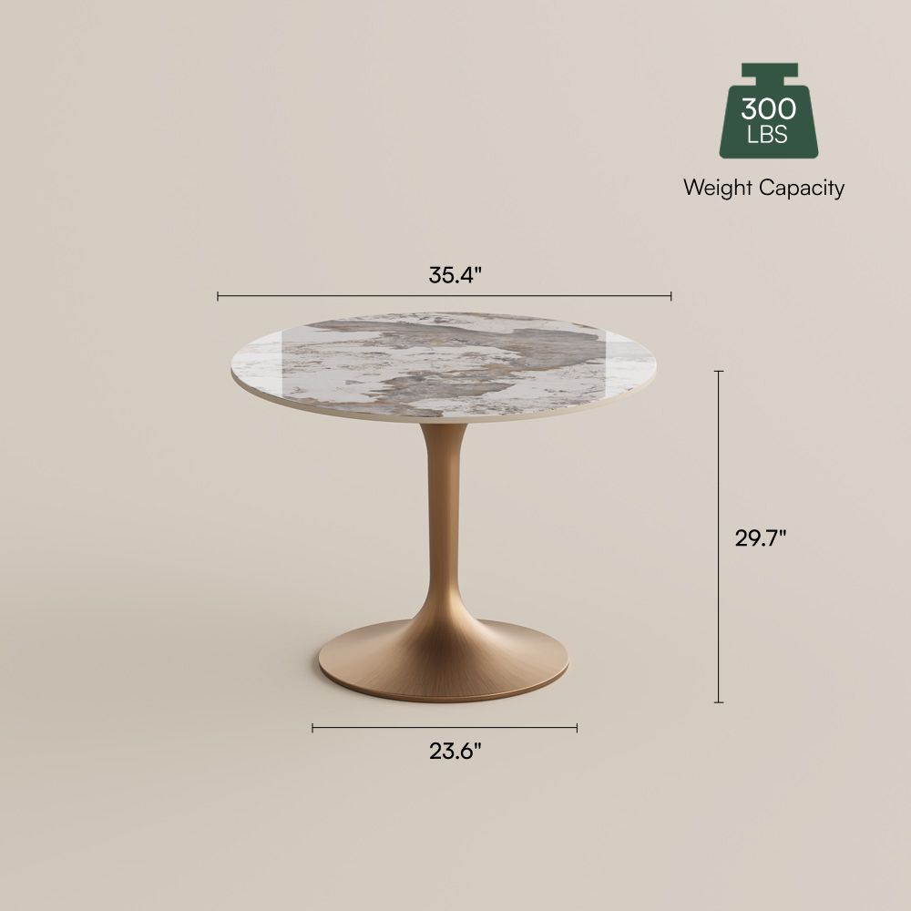 Matte Sintered Stone Pandora Glossy Sintered Stone Small Bar & Bistro Tables
