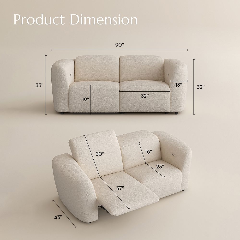 Beige Velvet Smart Furniture