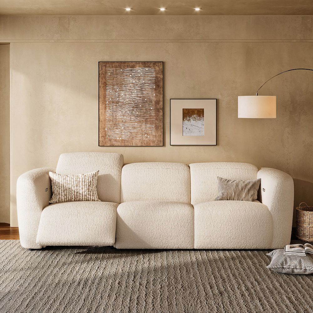 Beige Velvet Smart Furniture