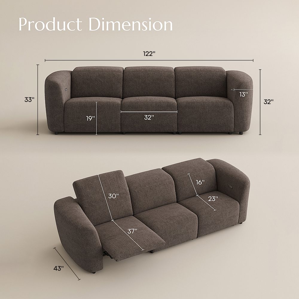 Khaki Velvet Smart Furniture