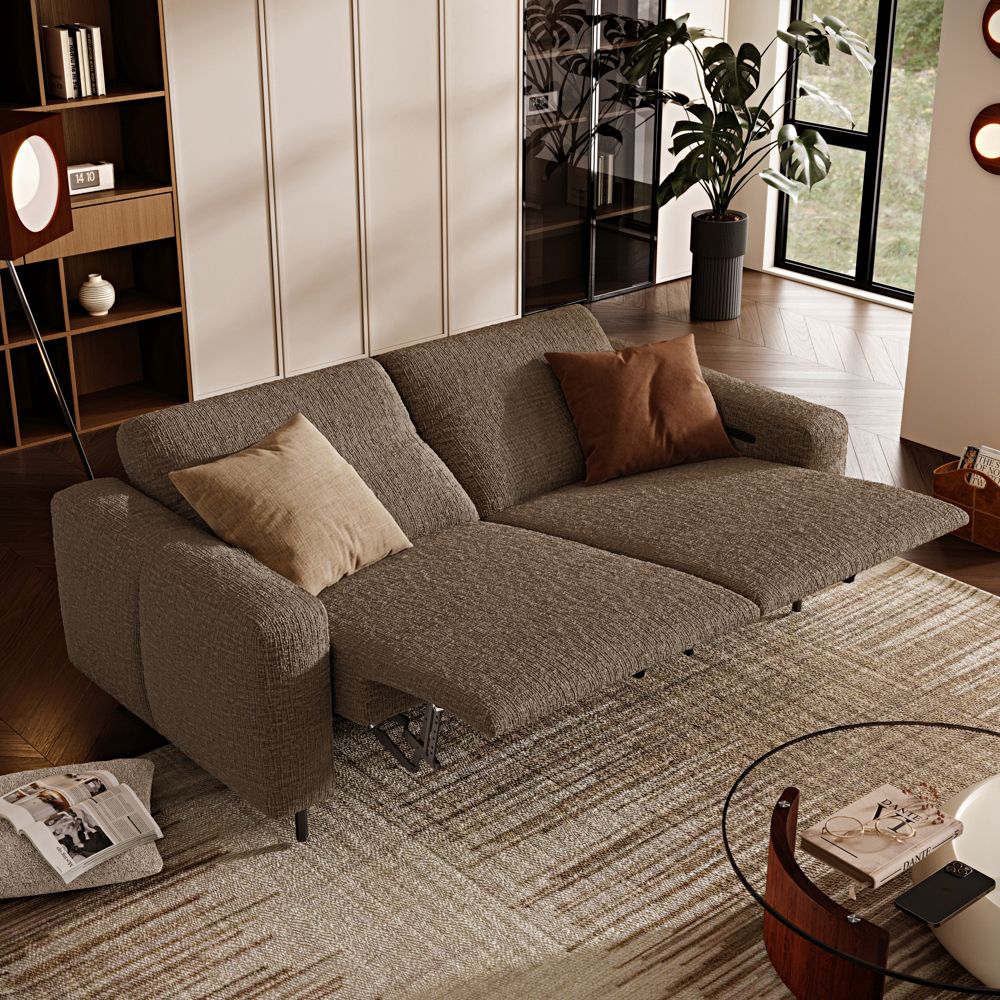 Khaki Chenille Fabric Smart Furniture