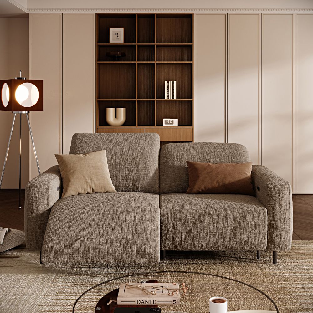 Khaki Chenille Fabric Smart Furniture