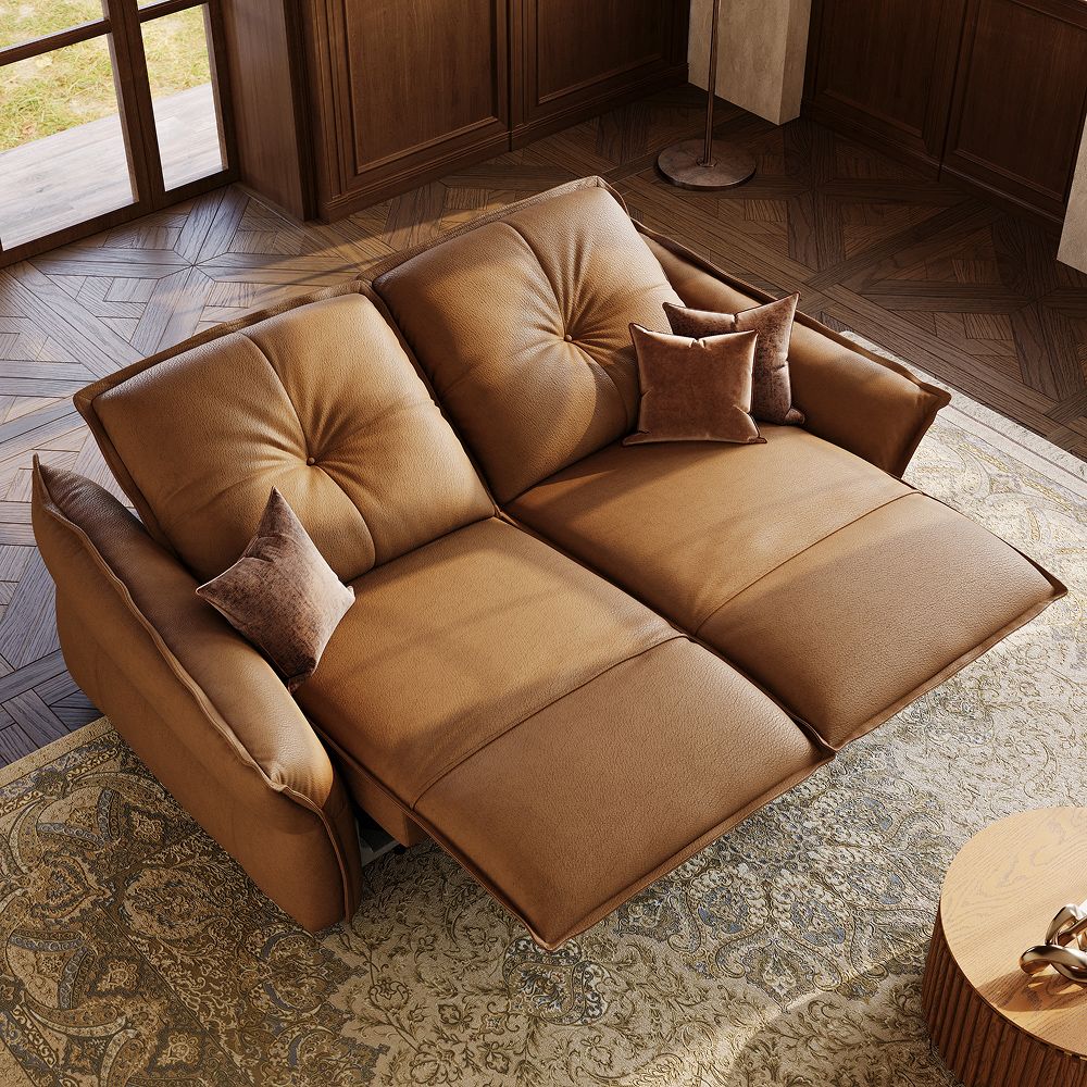 Brown Top Grain Leather Smart Furniture