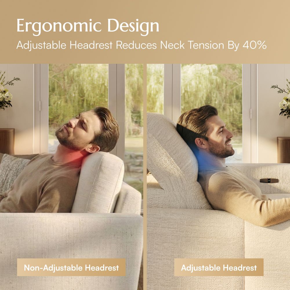 Casual Green Chenille Fabric Smart Furniture