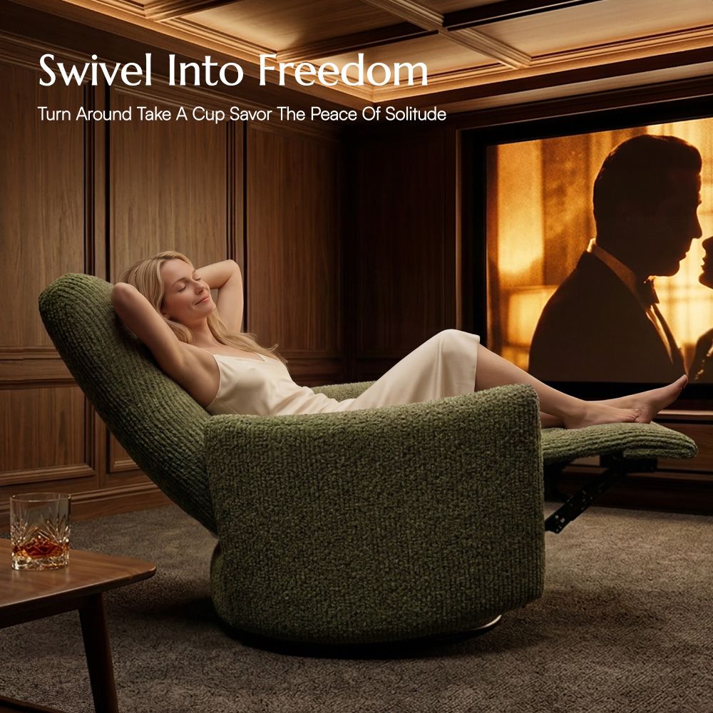 with Charging Station Black Chenille Smart Furniture