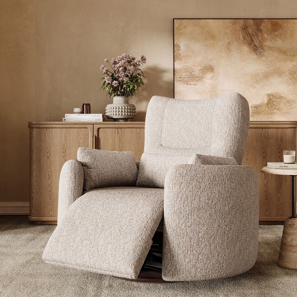 Soft Beige Chenille Smart Furniture