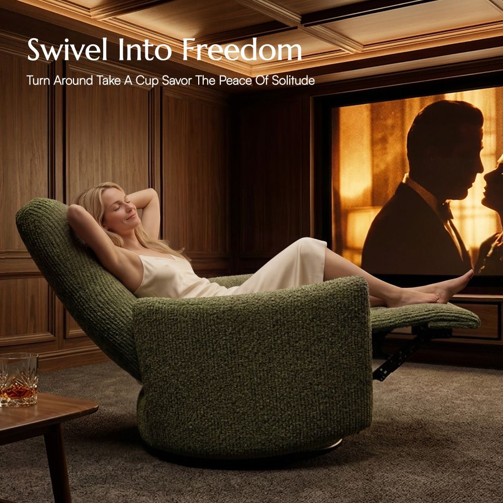 Power Reclining sofas Beige Chenille Smart Furniture