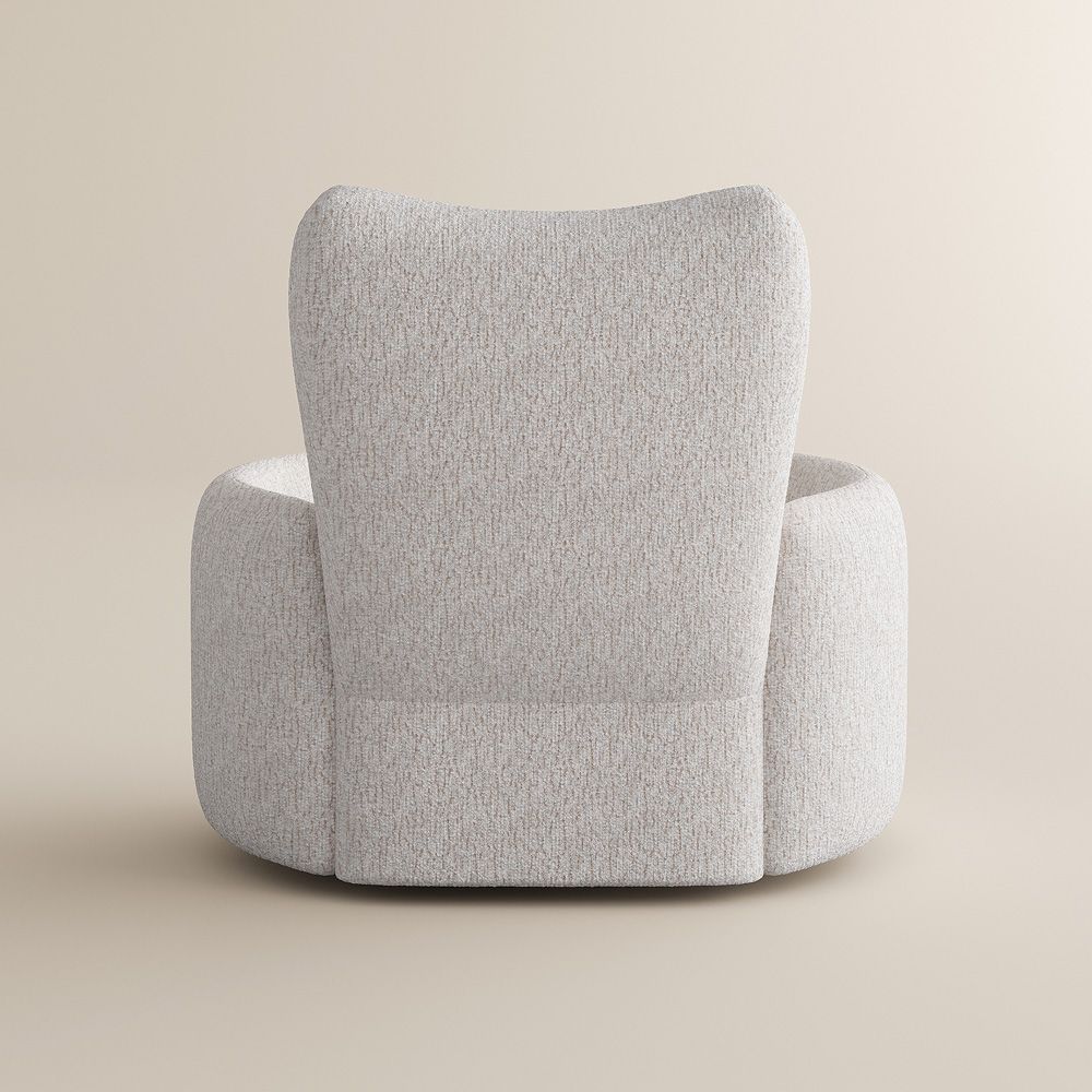 Extendable Beige Chenille Smart Furniture