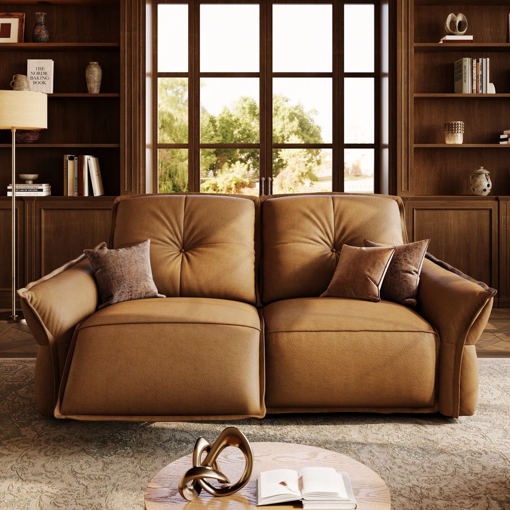 Sofas & Loveseats Brown Top Grain Leather Smart Furniture