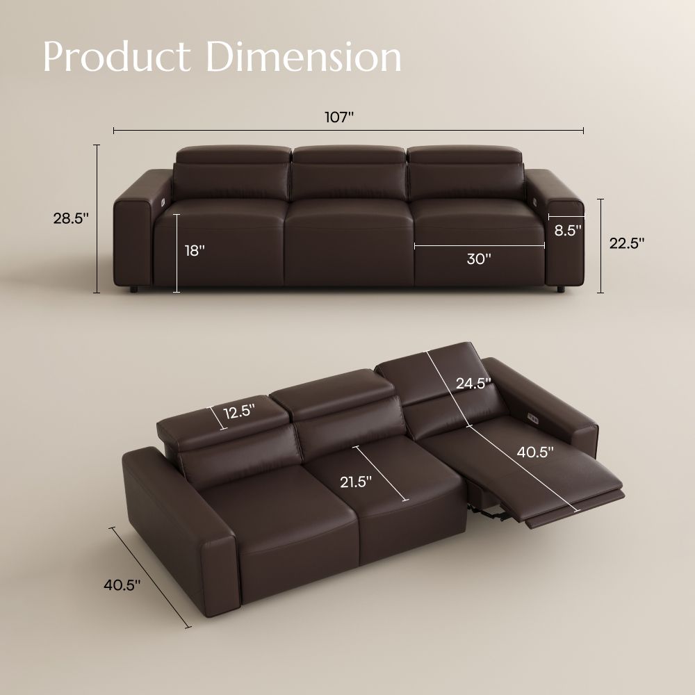 Comfortable Dark Coffee Eco-friendly Microfiber Leather Sofa Set