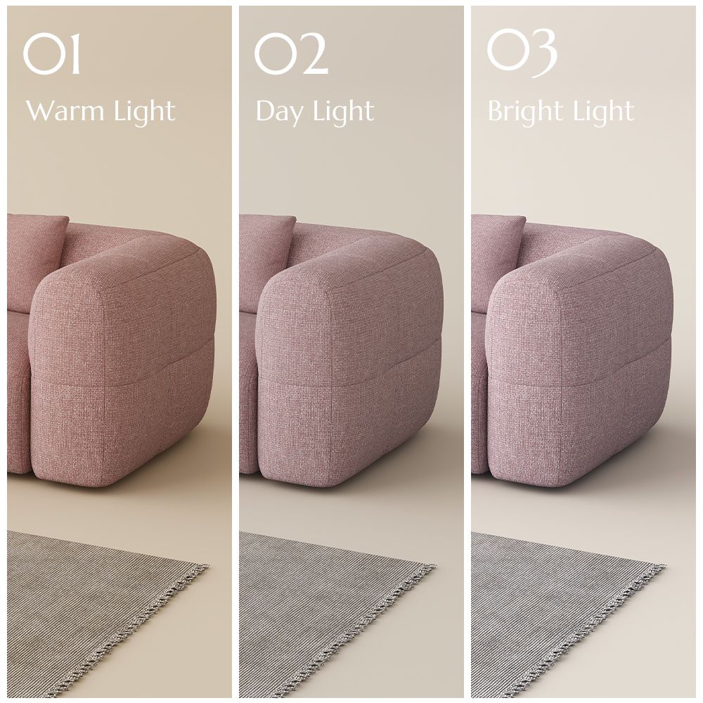 Bedroom Pink Chenille Sofas & Loveseats