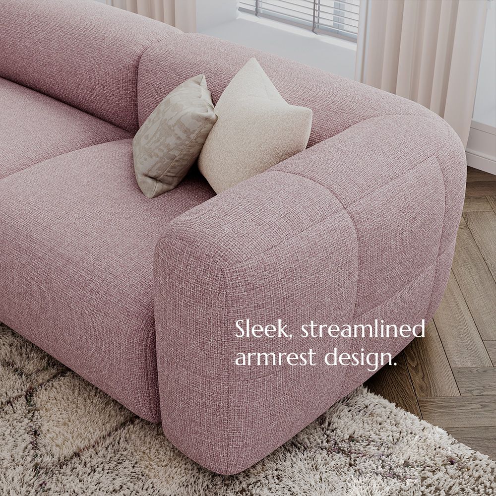 RV Pink Chenille Sofas & Loveseats