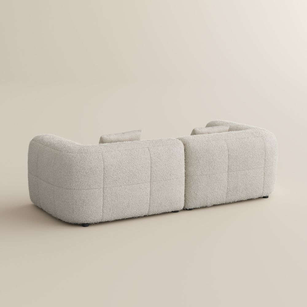 Relaxed Beige teddy fleece Sofas & Loveseats
