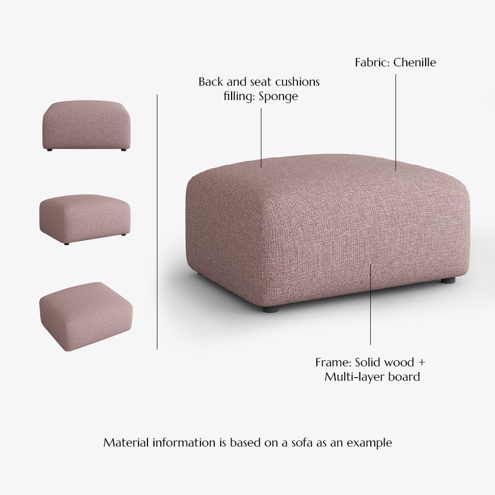 RV Pink Chenille Sofas & Loveseats