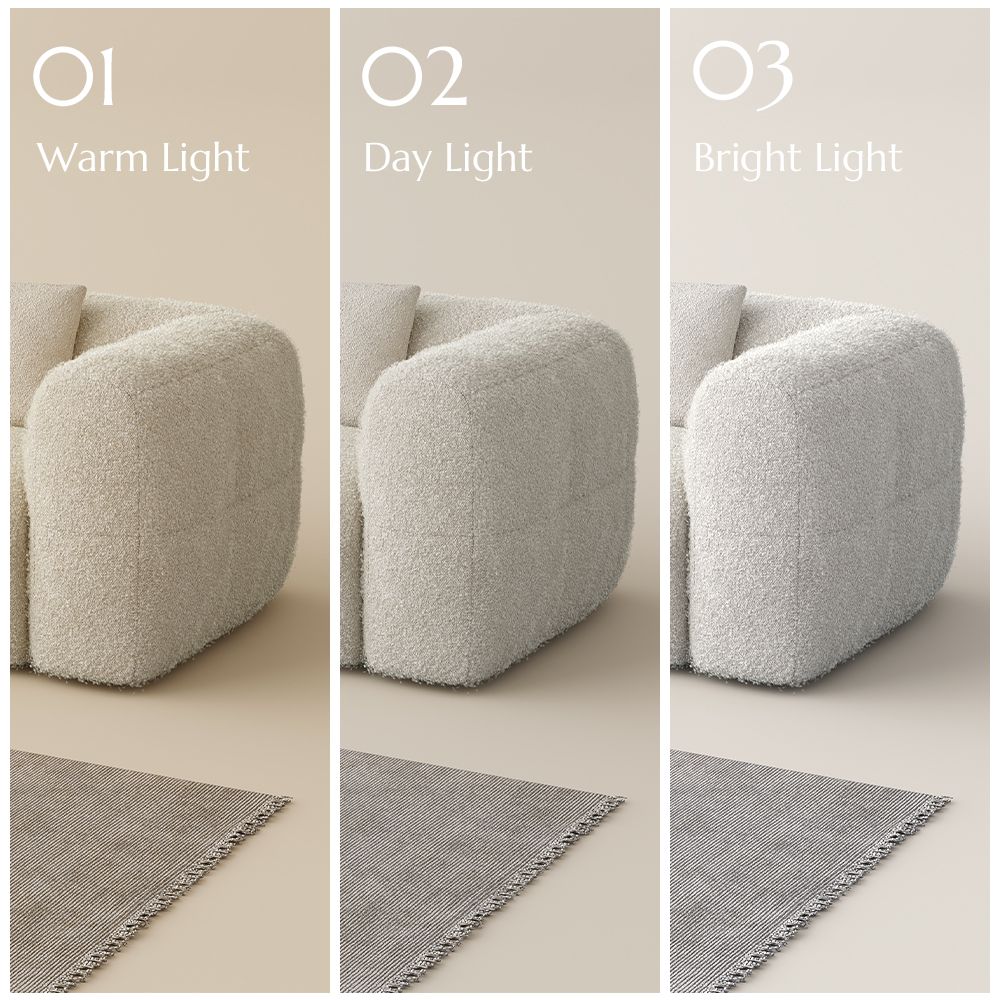 Living Room Beige teddy fleece Sofas & Loveseats