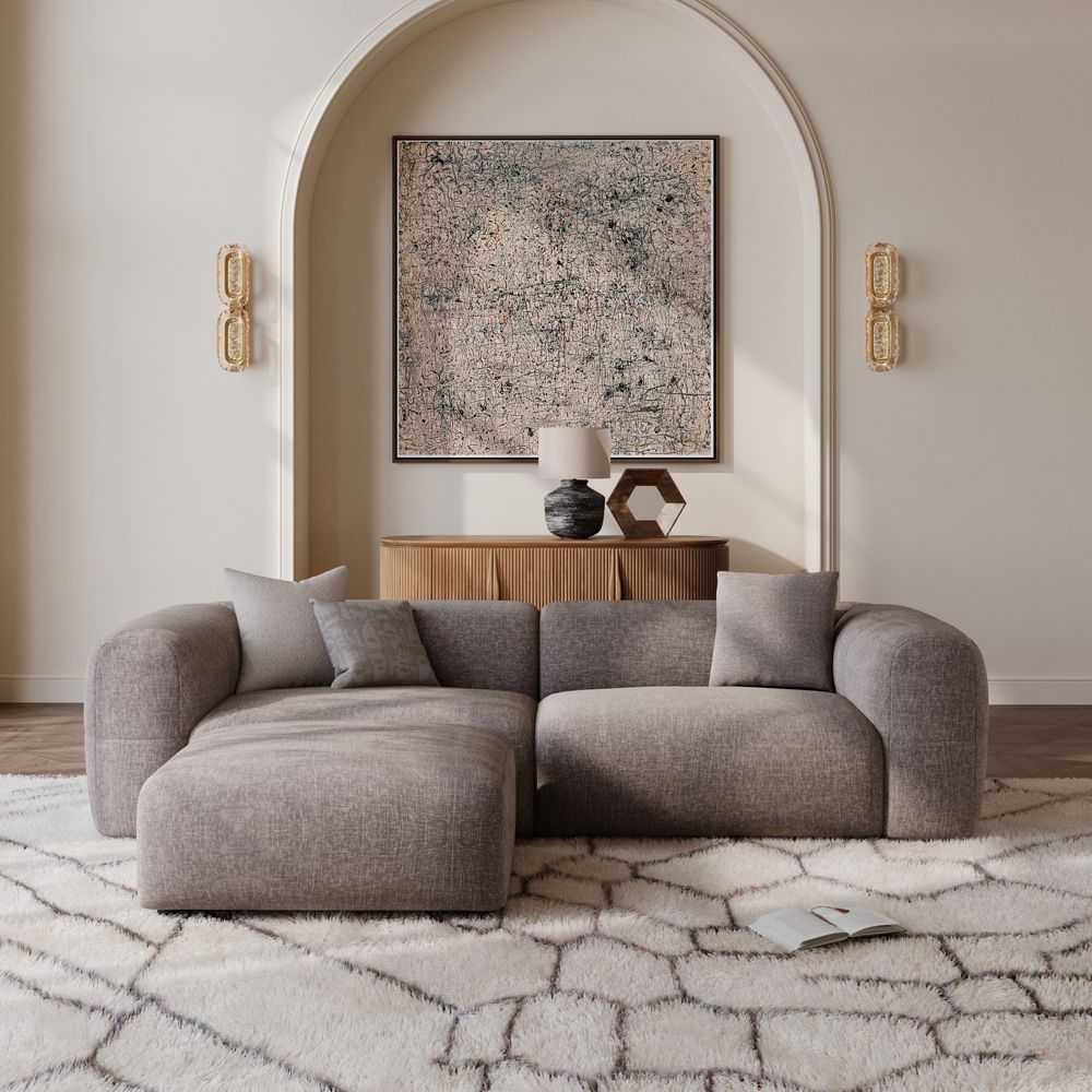 Bedroom Brown Chenille Sofas & Loveseats