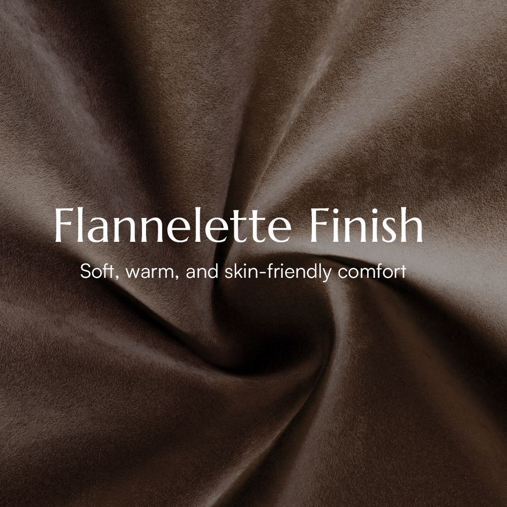 4-5 Seater Brown Flannelette Sofas & Loveseats