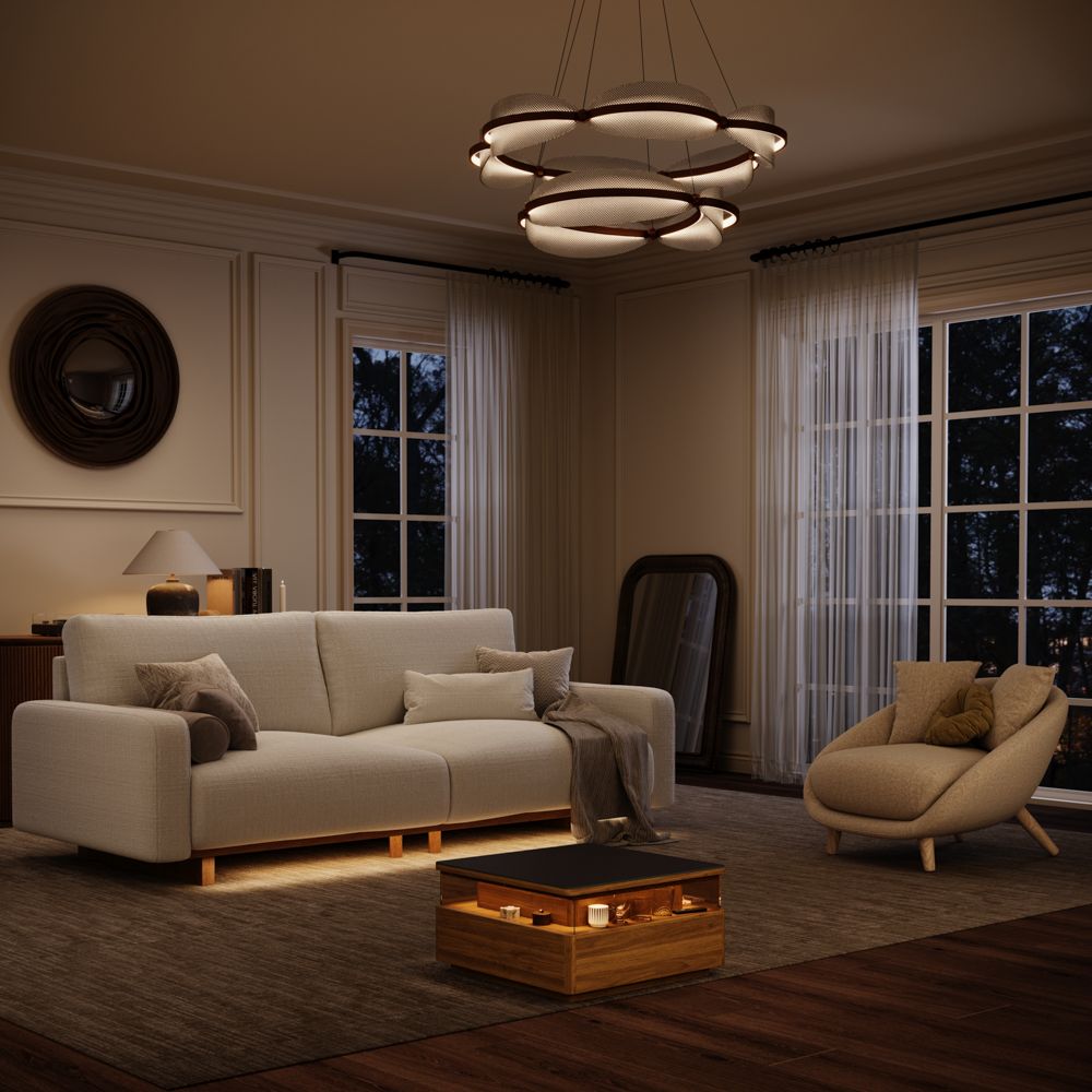 Beige Chenille Sofas & Loveseats