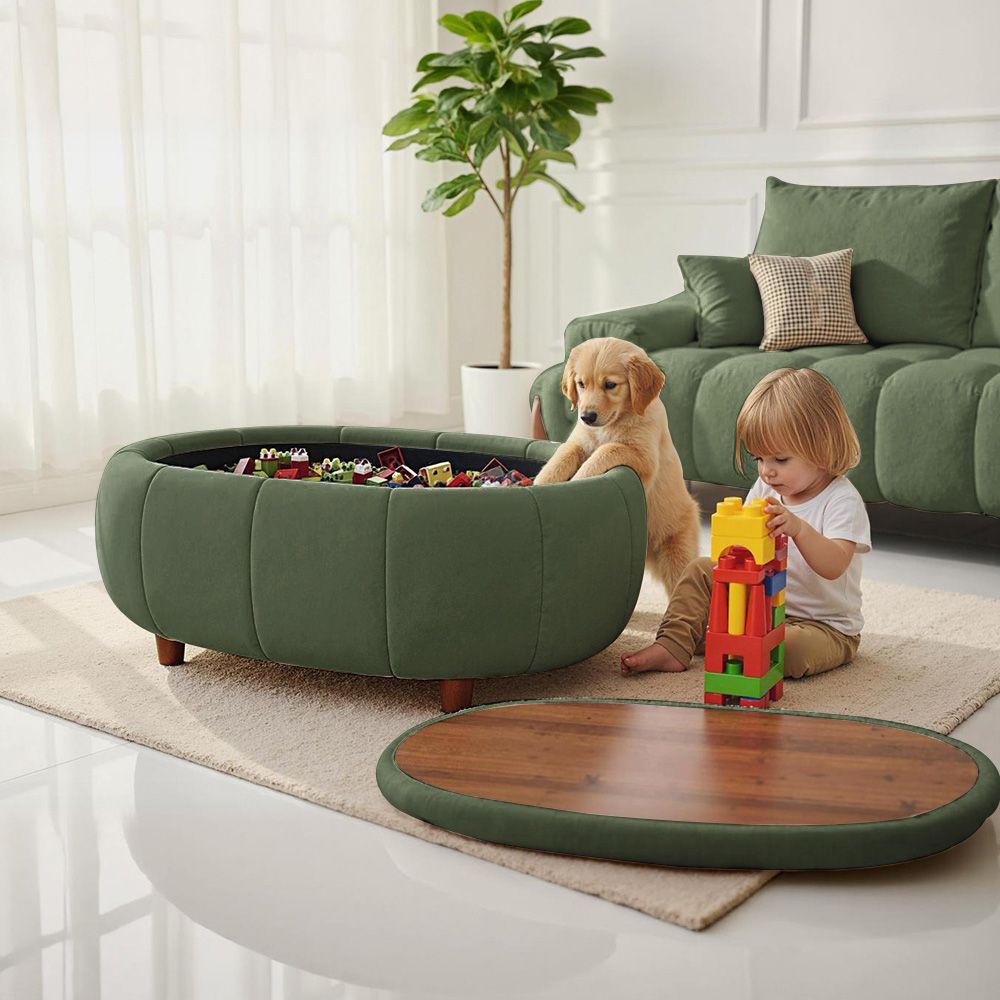 Pet Friendly Green Pet-Friendly Fabric Sofas & Loveseats