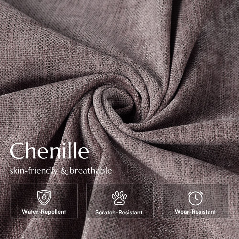 Partial Assembly Required Puce Chenille Sofas & Loveseats