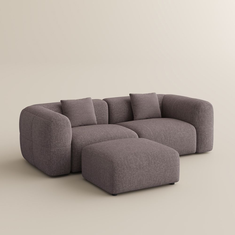 Soft Puce Chenille Sofas & Loveseats