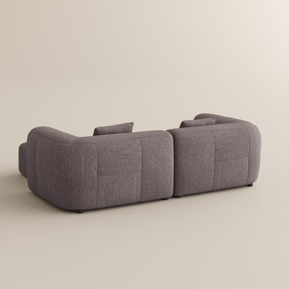 Living Room Puce Chenille Sofas & Loveseats