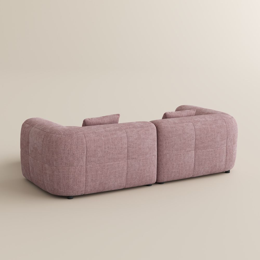 Office Pink Chenille Sofas & Loveseats