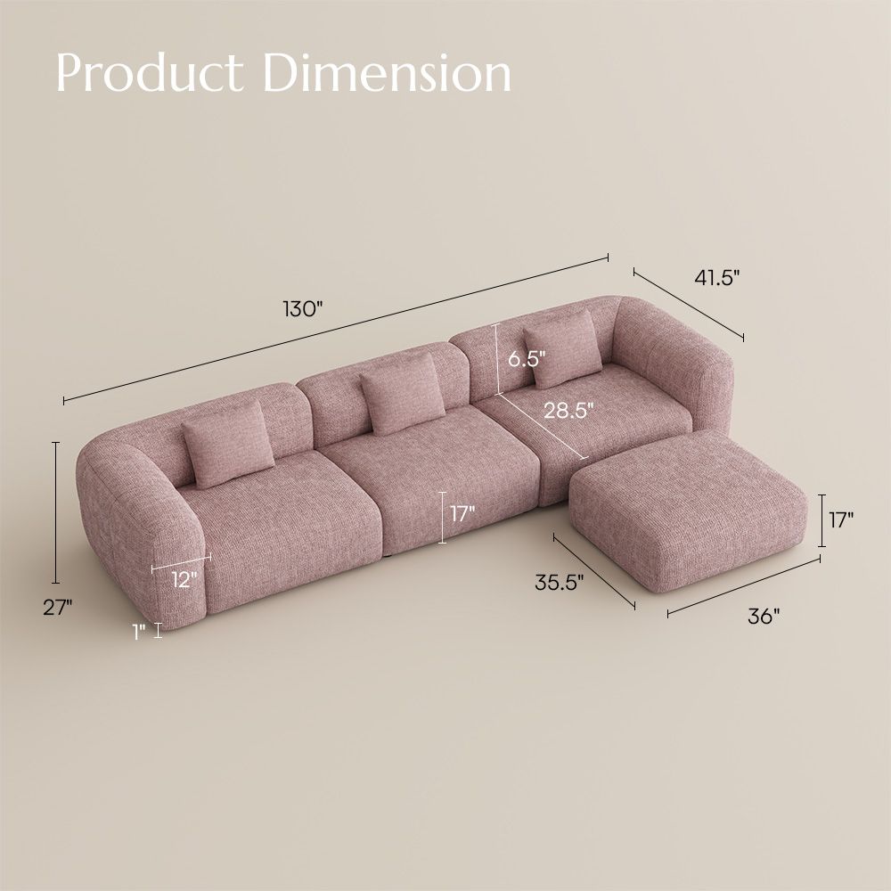 Chenille Pink Chenille Sofas & Loveseats